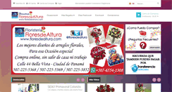 Desktop Screenshot of floresdealtura.com